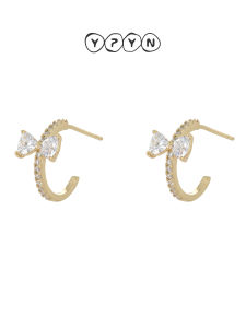 YIPIEYINA | Golden Bow Ear Jewelry