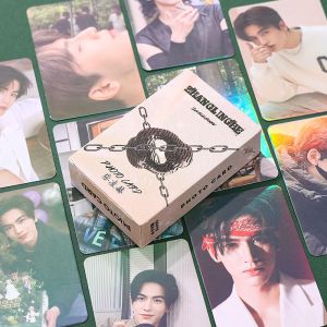 Entertainment Celebrity Zhang Linghe Laser Small Card Tan Jianxi Wang Helid Zhou Shen Surrounding Three-Inch Lomo Card