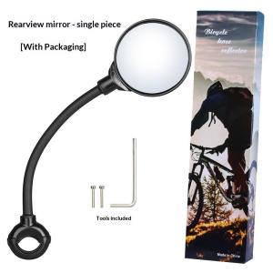 Hot Sale Premium 360-Degree Rotating Rearview Mirror For Bicycles And Electric Bikes Bendable Hose Adjustable Rearview Mirror