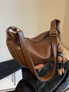 TANGKOU | Textured Soft Leather Bag for Women Large Capacity