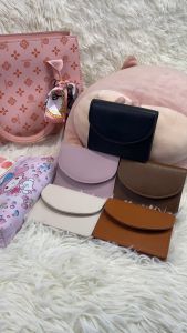 BELINDA Card Holder Wallet Women Leather Simple Style Cute Coin Purse Mini Wallet For Woman DX-H01