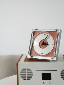 Đồng Hồ Trang Trí Nhà Mới Original Mid-Century Bauhaus Wall Clock Tĩnh Lặng Cao Cấp Cho Phòng Khách Trang Trí Mặt Bàn
