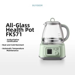 BUYDEEM | Multi-purpose Glass Kettle For Home and Office