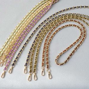New Fashion Woman Bag Accessory Detachable Metal Warm Leather Chains Luxury Neck Strap Women Cute Bag Shoulder Cross body Chain