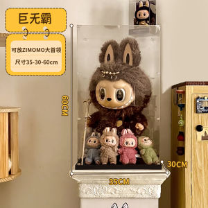 Hộp Trưng Bày Acrylic Trong Suốt Zimomo Labubu Angel Bubbles Mát Mẻ Để Trưng Bày Đồ Chơi Ngăn Kéo Đựng Đồ Chơi Chống Bụi