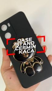 Softcase Cermin Stand for Vivo Y18 Y03 V30E Y100 Y16 Y02 Y22 Y35 Y15S Y01 Y33S Y33T Y21 Y21A Y12/Y11/Y15/Y17 Y20/Y12S Y20S Y30/Y50 Y91/Y93/Y95 Y91C | Case Camera Protech | Softcase Macaron | Case Cermin | kesing hp | casing Vivo | Case Murah