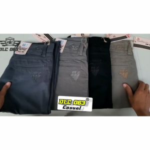 Celana Kanvas Pria DLC Bahan Kanvas Sulfur Badjatex Panjang Casual Standar Model reguler