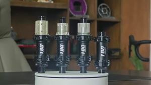 GOLDIX | Đùm Xe Đạp Leo Núi GOLDIX M180 XC Phanh Đĩa Centerlock Ratchet 60T 28 Lỗ Trục Xuyên Tâm Nan Carbon Bánh Trước Sau Hợp Kim Nhôm