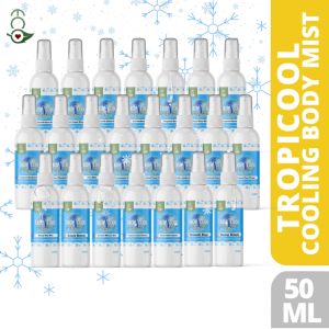 Eco Love SUNRISE MIMOSA Tropicool Body Mist Cooling Mist Aircon in a Bottle Shirt & Body Cooling