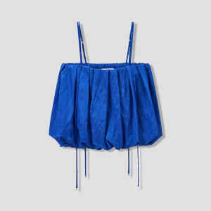 Designer Style Bubble Crop Top