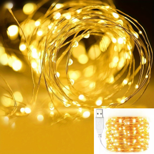 20M/200M USB Fairy Light LED Christmas Tree Light Wedding Birthday Valentines Day Holiday GiftsDIY Lamp Deco New Year Ornament