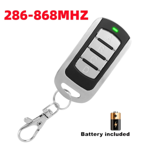 kebidumei | KEBIDUMEI Multi-frequency 286-868MHz Remote Control 868MHz Handheld Transmitter Clone Garage Door Remote Control 433 MHz