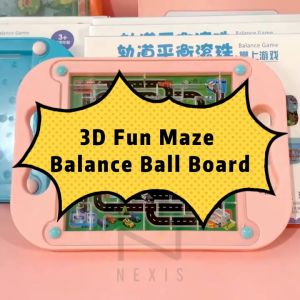 Children 3D Maze Educational Toy Baby Balance Ball Maze Board Puzzle Montessori Maze Balance Game Popular Gift Toddlers