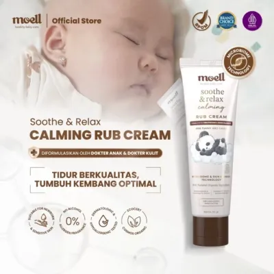 Paket Moell Calming Rub Cream dan Sabun