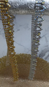 Diamond Jahit Variasi Cangkang Permata Bentuk Segitiga Panjang Per 50 Cm Murah