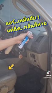 🔥 3 ชิ้นลด 10% สเปรย์ดับกลิ่นแอร์รถยนต์ แอร์บ้าน ดับกลิ่นเหม็นอับชื้น สูตรธรรมชาติแท้ 100มล. M-Guard