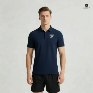 Madaha Polo shirt Dry Fit Kaos Kerah Jersey Olahraga Together We Run