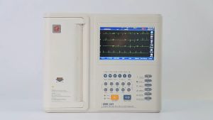 Lepu【MDA Approved 2 Year Warranty】Electrocardiogramm Electronic Heart Digital 3 Channel 12 Lead ECG Machine Easy Data Management with Printer ECG-1112M