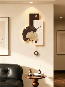 ZEDUO | Creative Silent Clock 2026 New Ginkgo Leaf Vintage Style