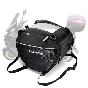 Motorcycle Hard Shell Bag 16L Motorcycle Scooter Tunnel Bag With Rain Cover Shoulder Strap For Honda BMW YAMAHA Bag Parts