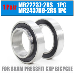 2PCS Bearings Wheel Set For SRAM Pressfit GXP Bicycle Bottom Bracket Repair Parts MR22237 MR2437H8 2411.5mm *37*8mm 22.2*37*8*
