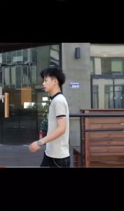 [ 6 MÀU ] ÁO THUN NAM VẢI CÁ SẤU POLY DÀY MƯỢT MÁT ÁO POLO TAY NGẮN CỔ PHỐI MÀU BASIC 01