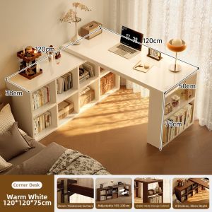 JUNHUIDA | Multipurpose L-shaped Corner Desk