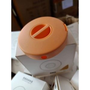 กล่องเก็บสายชาร์ท กล่องสามารถหมุนเก็บได้ง่าย ขนาด : 6.3*1.7cm.