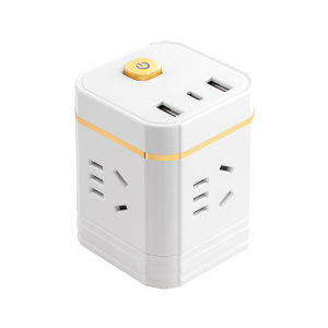 Multi-Function Socket Panel One-To-Many Converter with Line Timed Charging Student Dormitory Use Fireproof PC Material