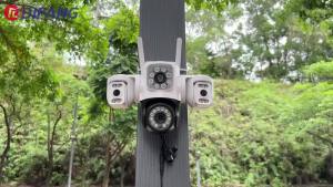 difang | Camera An Ninh WiFi Yoosee 15MP Ngoài Trời Theo Dõi Người Bằng AI 3 Ống Kính 3 Màn Hình 360 Độ ° Giám Sát PTZ Với Camera Quan Sát Ban Đêm Có Tầm Nhìn Ban Đêm Màu Sắc Đầy Đủ