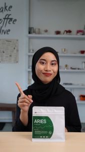 V Coffee - ARIES (Medium Light Roast) 200g/400g Arabica Coffee Bean