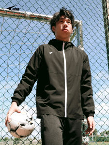 UCAN Rike Mens Sport Jacket Autumn New Hat Thin Outerwear Adult Childrens Football Training Jacket Standard Fit Waterproof Breathable