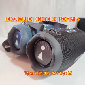 ( LOA XỊN ) Loa Bluetooth Xtrmm 4 Mini – Bass Trầm Mạnh Mẽ Hỗ Trợ USB/TF Card Micro Chống Nước Tiện Lợi - Tiện Lợi Mang Theo Nghe Nhạc Mọi Lúc Mọi Nơi