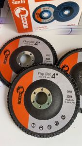 (1 กล่องมี 10 ใบ) กระดาษทรายซ้อนหลังแข็ง ผ้าทรายเรียงซ้อน มีเบอร์ #80 #100 #120 ผ้า 911 คม ทนทาน