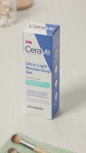 CeraVe | CeraVe Ultra-Light Hydrating Face Moisturizer Gel With Ceramides Niacinamide Hyaluronic Acid Oil-Free Fragrance Free 1.75 FL Oz