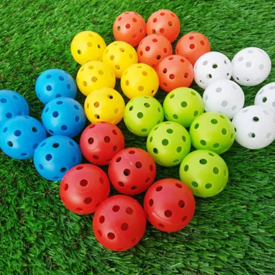 10 Quả Bóng Golf Trong Nhà Có Lỗ Dụng Cụ Tập Luyện Golf Dùng Tại Nhà