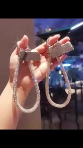 NEW Luxury Glitter Rhinestone Phone Lanyard Bright Bling Bling Phone Wrist Straps Anti-lost Wrist Rope Phone Accessories