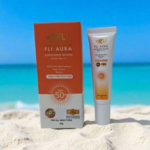 เอฟแอลไอ ออร่า ซันสกรีน มูส เอสพีเอฟ50+ พีเอ++++