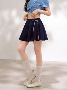 KEIKO | Anti-Flashing Loose-Waist A-Line Short Skirt