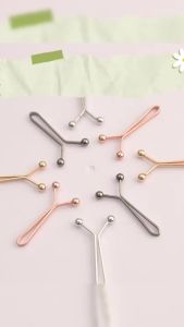 INS 8ชิ้น/set คลิปกิ๊ฟยึดเอว แบบโลหะเพื่อลดขนาดเอว DIY ปรับรอบเอว / ขากางเกง waist invisible clip