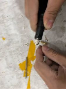 MonQiQi เครื่องเจียรไฟฟ้า เครื่องมือสว่าน ไฟฟ้าอเนกประสงค์ขนาดเล็กเครื่องเจียร เครื่องเจียรไฟฟ้าขนาดเล็ก ชุดครบชุด งานฝีมือ DIY ปากกาแกะสลัก