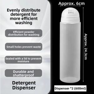 Detergent Powder Waterproof Portable Large Capacity Sealing Storage Box