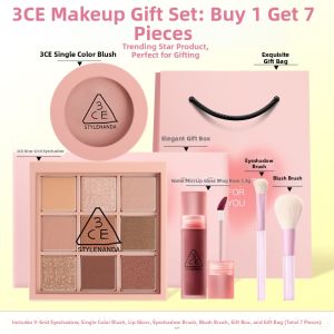 3CE | Cheek & Eye Makeup Kit with Lip Clay