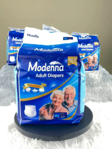 ซึมเร็วสุด! ผ้าอ้อมผู้ใหญ่ Modenna แบบกางเกง ใช้ได้ทั้งชายหญิง เปลี่ยนง่าย M/L/XL/XXL(1 Packs/10 ชิ้น) adult pants ใส่สบายไม่อับชื้น พร้อมส่ง!