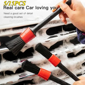 Detailing Brush Set Car Brushes Car Detailing Brush For Car Cleaning Detailing Brush Dashboard Air Outlet Wheel Brushes