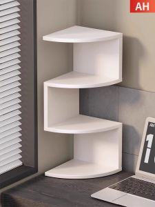 WUBUWEI | Solid Wood Corner Floor-standing Bookshelf