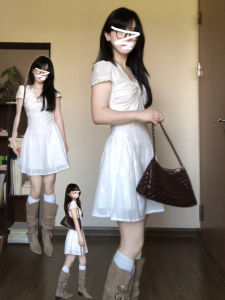Homecore | Unique Slimming and Youthful Short Sleeve Dress