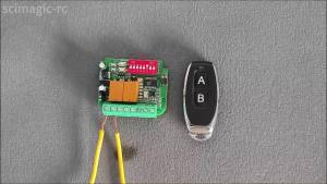 433MHz - 900MHz/868MHz Frequency Universal Remote Control Receiver 2CH Relay AC/DC 9-30V For Fixed Rolling Code Gate Opener