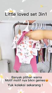 Jumper Bayi Set 3in1: Desain Nyaman & Berkualitas