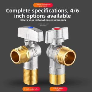High-Flow Faucet Valve Cold Hot Water Switch